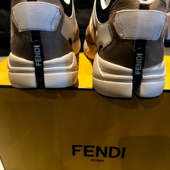 FENDI FF Logo Athletic Sneaker - Picture 14 of 14